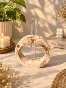 Marble Vase with trinket tray