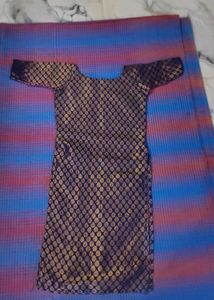 combo kurties Elegant Sleeveless Dark Green Maxi D