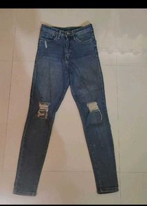 Chic Denim Jeans ,top and  Shorts Set