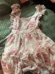 Floral Ruffle Mini lolita dress