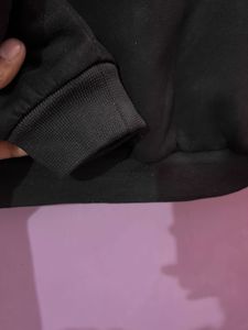 Zara Man Black Bomber Jacket