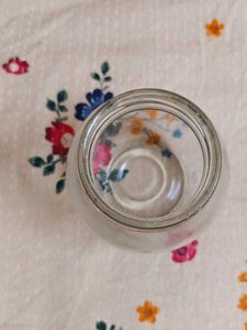 Glass Jar Candle Holder