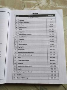 REASONING , Verbal and Non-Verbal