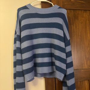 Cozy Striped Knit Sweater