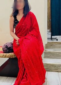 Red Saree