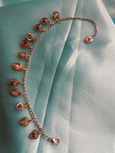 Multi Coloured Heart Beads Bracelet