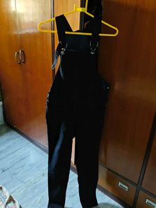 Black Overalls Jumpsuit dungaree