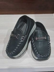 Stylish Black Loafers for boy