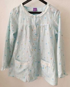 Cute Blue Pajama Set