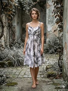 Floral Print Midi Dress