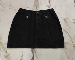 PRICE DROP!!! BLAC DENIM MINI SKIRT