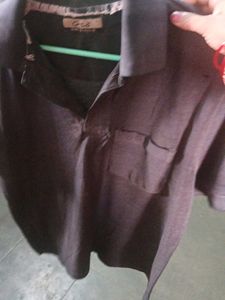 Men's Dark Grey Polo Shirt