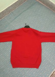 Red and Black Cardigan