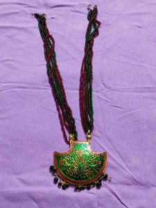 Exquisite Traditional Beaded Necklace