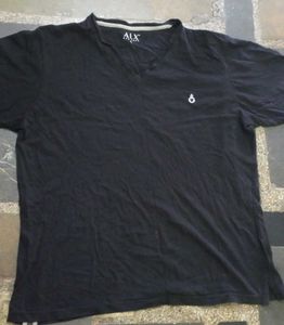 Classic Black V-Neck T-Shirt