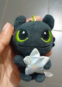 Cute Plush Dragon Keychain