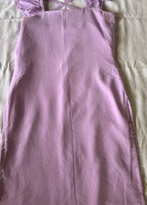 GEORGETTE LAVENDER RUFFLE KURTI💜💟