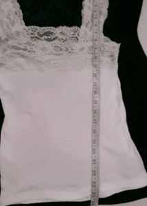 Very Beautiful Square Net Neck Camisole