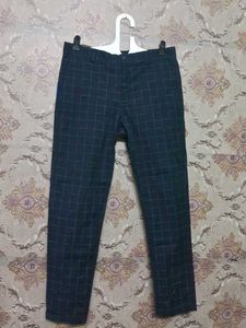 Men's Checked Trousers