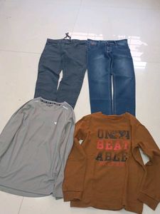 Boys Branded Pants T-Shirts