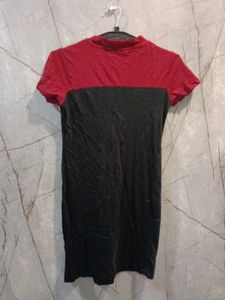 Colorblock T-Shirt Dress