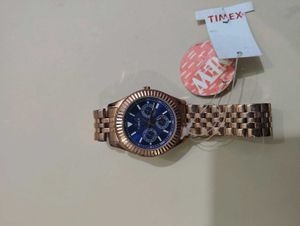 Timex Rose Gold Watch