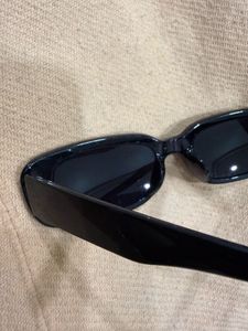 Black Rectangular Sunglasses