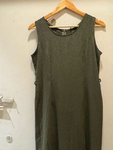 Chic Olive Green Maxi Dress
