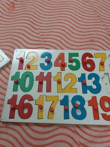 Kids Alphabet And Number Board