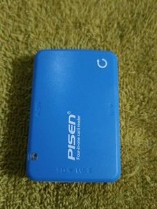 Pisen 4-in-1 Card Reader - Blue