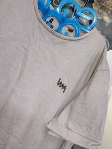 Gray Casual T-Shirt