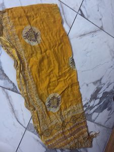 Stylish Black Kurta with Yellow Pants