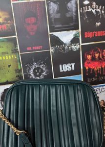 Victoria's Secret Green Crossbody Bag
