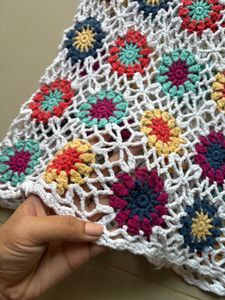 Crochet Mini  Dress