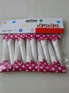 Party Polka Blowouts-set Of 2(20 Total)