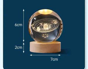 3D Planet Crystal Ball