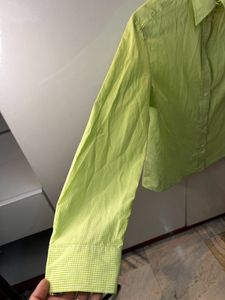 Light Green Check Shirt 💚💚