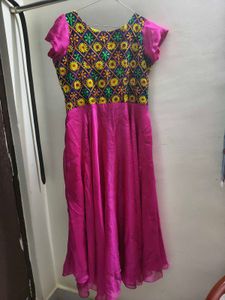 Beautiful Embroidered Anarkali Gown