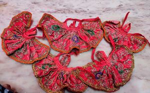 Set of 5 Embroidered Waistbands