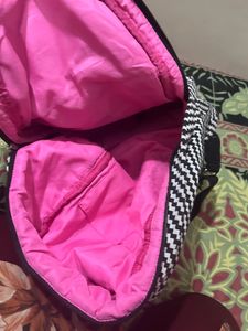 Black And White Backpack