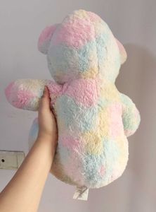 Rainbow Teddy Bear Plush Toy