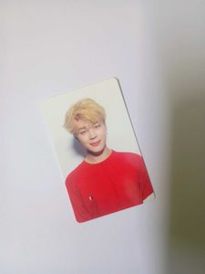 BTS Jimin Love Yourself Official Photocard