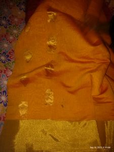 Silk Cotton Saree Without Blouse