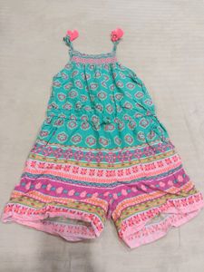 Girls' Colorful Romper