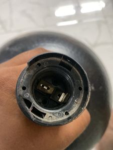 Unique Black Orb Table Lamp Base