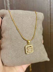 Anti tarnish !! stainless steel Gold Tone Necklace