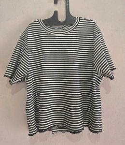 Striped Black and White T-Shirt