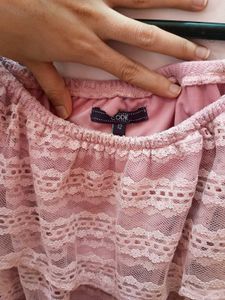 Off shoulder Lace Top