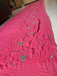 original kundan work Saree