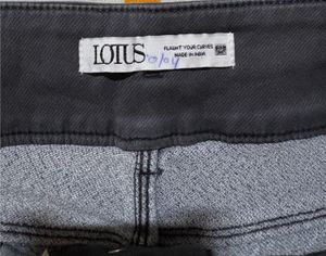 Stylish Grey High-Waist Jeans